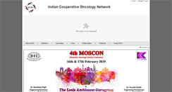 Desktop Screenshot of oncologyindia.org